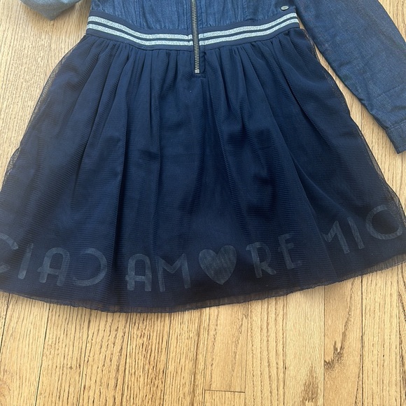 Gorgeous IKKS denim and tulle dress - Picture 7 of 9